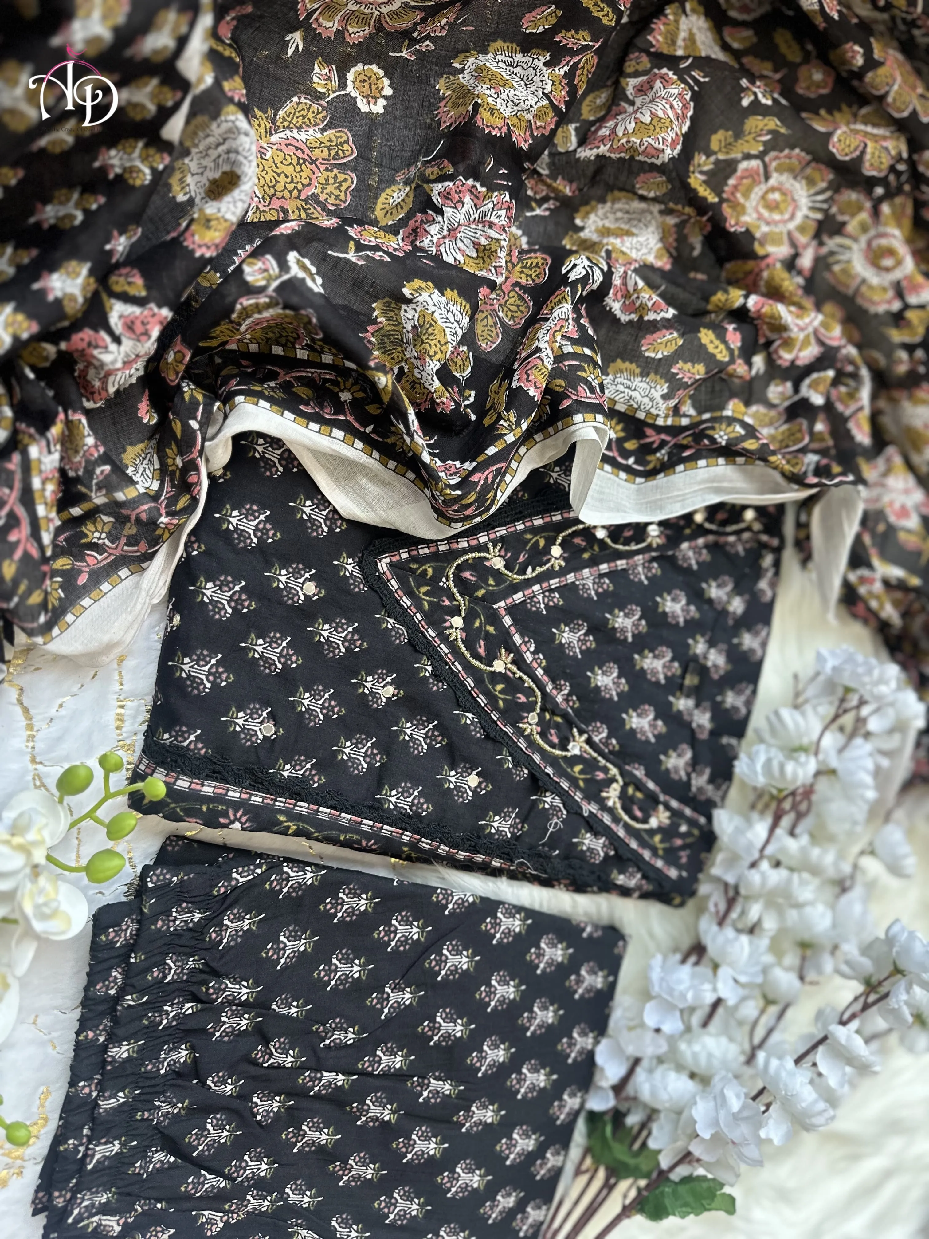 Beautiful Designer Party Wear Afghani Special Cotton Salwar Suit