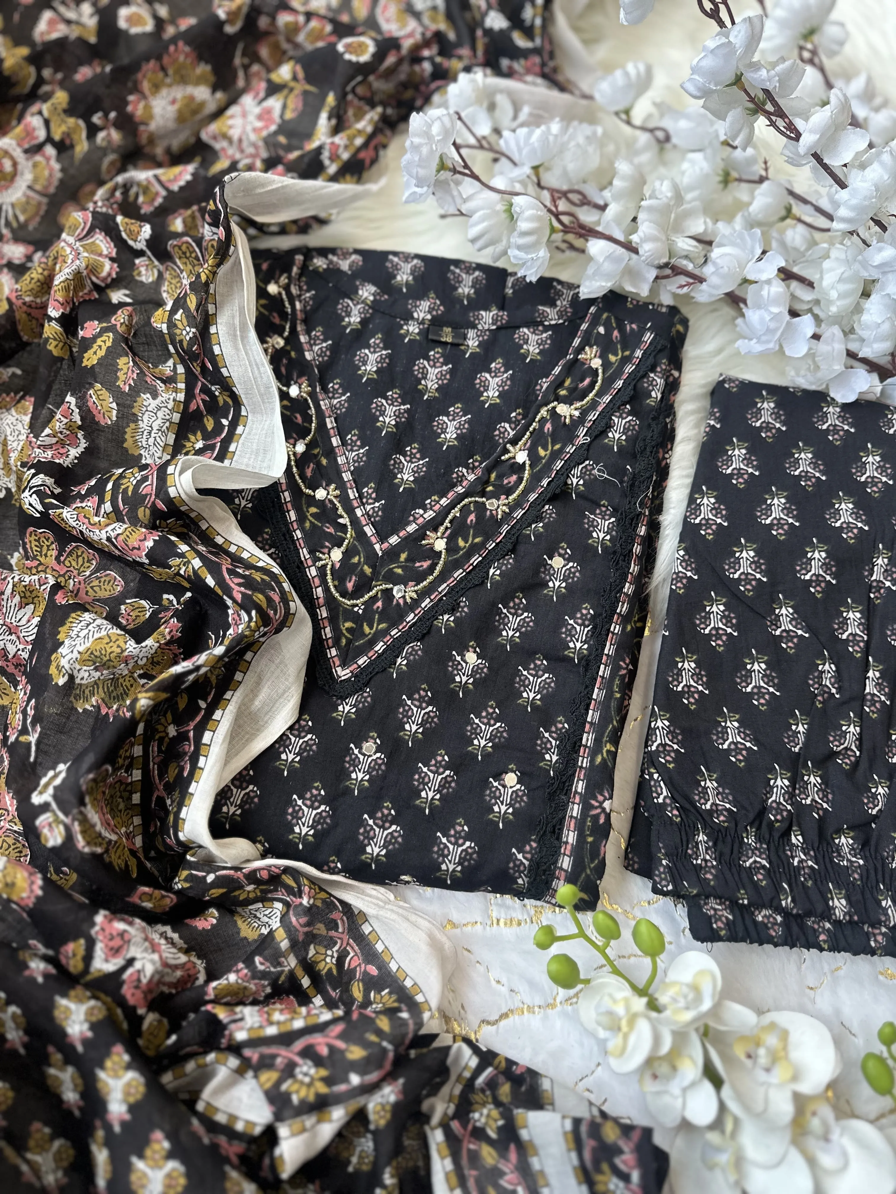 Beautiful Designer Party Wear Afghani Special Cotton Salwar Suit