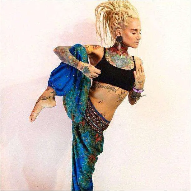 Boho Harem Yoga Pants