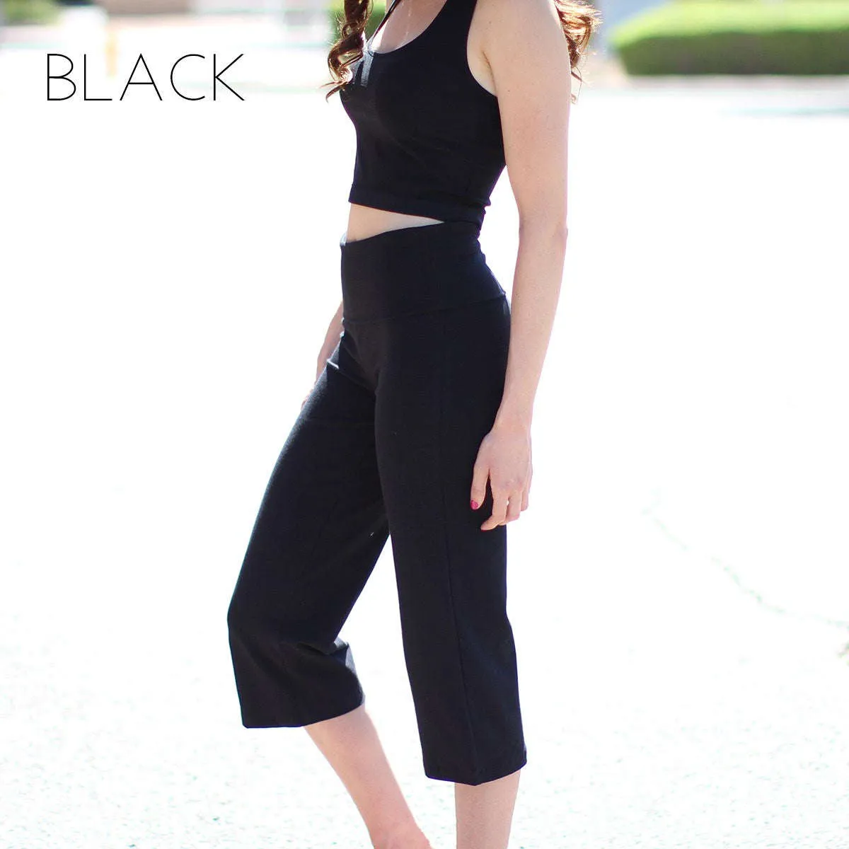 Cropped Yoga Pants | S-XL