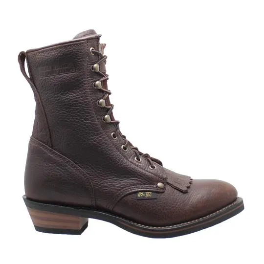 Men's 9" Chestnut Packer Leather Boots
