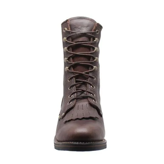 Men's 9" Chestnut Packer Leather Boots