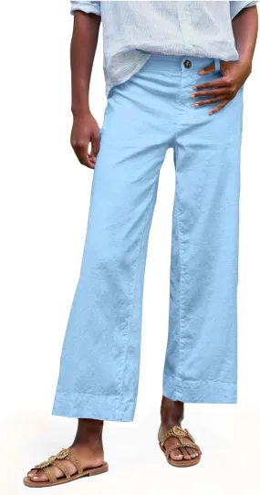 Women's Trendy Casual Pants Elastic Waist with Pockets Lounge Trousers Drawstring Straight Chinos Outdoor Athletic