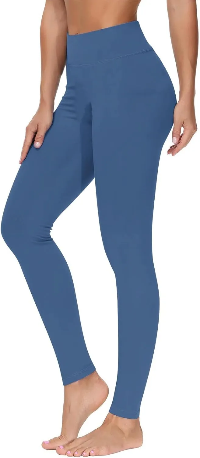 Yoga Leggings for Women High Waisted Compression Soft Pants Workout Athletic Yoga Pants Seamless Leggings